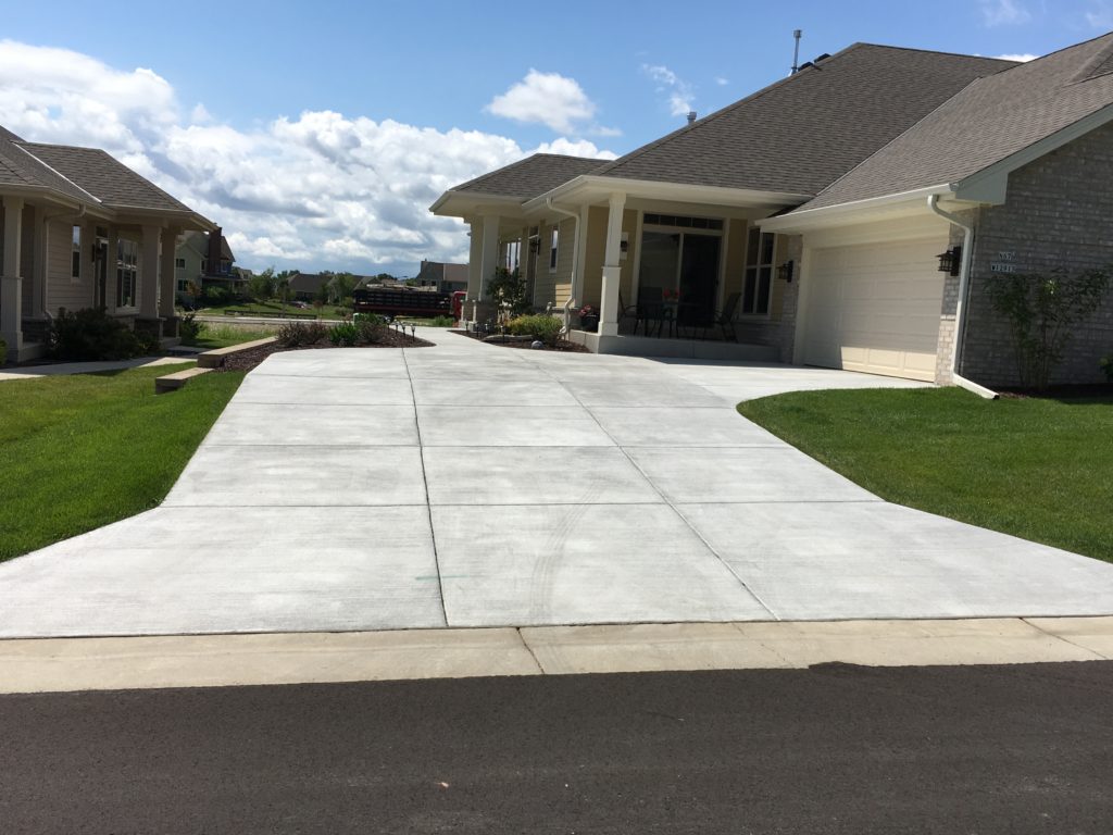 Update your driveway with a fresh, new look Concrete installation in southeast WI