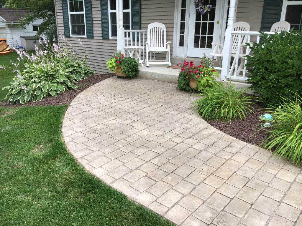 Update your patio with a fresh, new look Concrete installation in southeast WI